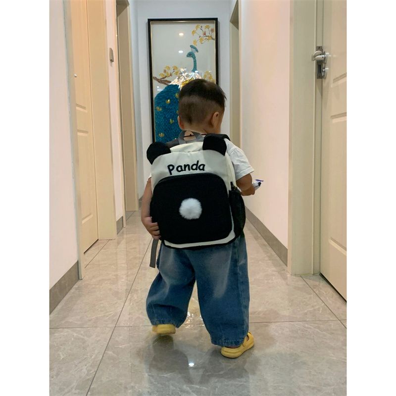 Ba Lô mini Siêu Nhẹ In Họa Tiết Hoạt Hình Gấu Trúc Dễ Thương Cho Bé Mẫu Giáo