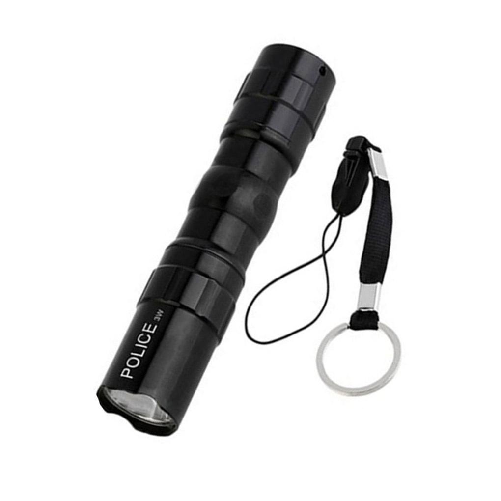 Đèn pin cầm tay bằng hợp kim nhôm 3W cỡ nhỏ siêu sáng