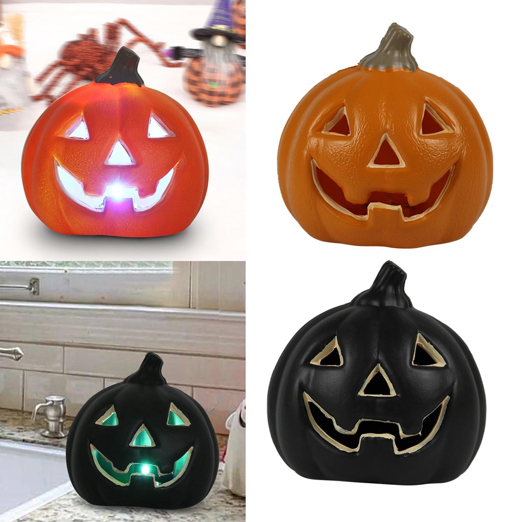 Đèn led Hình Quả Bí Ngô Trang Trí Cho Ngày Lễ