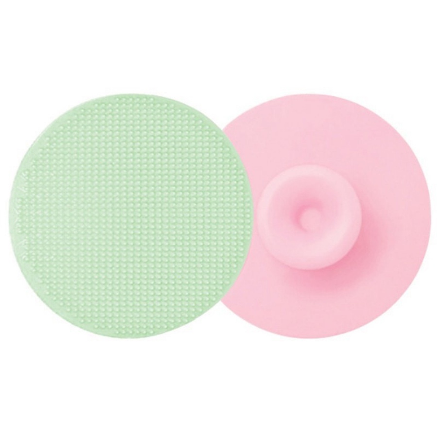 Miếng Rửa Mặt Silicon VACOSI SILICONE CLEANSING PAD màu ngẫu nhiên xanh hồng, làm sạch sâu, giảm bã nhờn Daily Beauty
