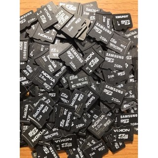 Thẻ Nhớ Cũ Micro SD 2gb,đã format,bảo hành 12 tháng.