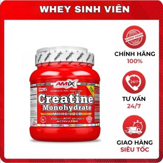 Bột bổ trợ tăng sức mạnh Amix Creatine Monohydrate Powder Chính Hãng 500g