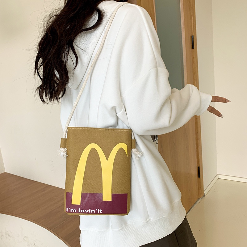 Túi Đeo Chéo Đựng Điện Thoại Siêu Nhẹ Họa Tiết Mcdonald 'S 2023