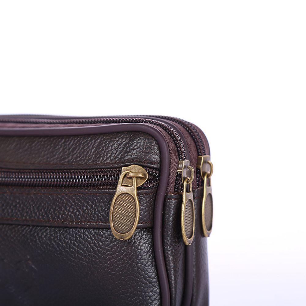 Túi Đeo Hông Bằng Da Bò Đựng Điện Thoại Chống Mài Mòn Thích Hợp Cho Hoạt Động Ngoài Trời