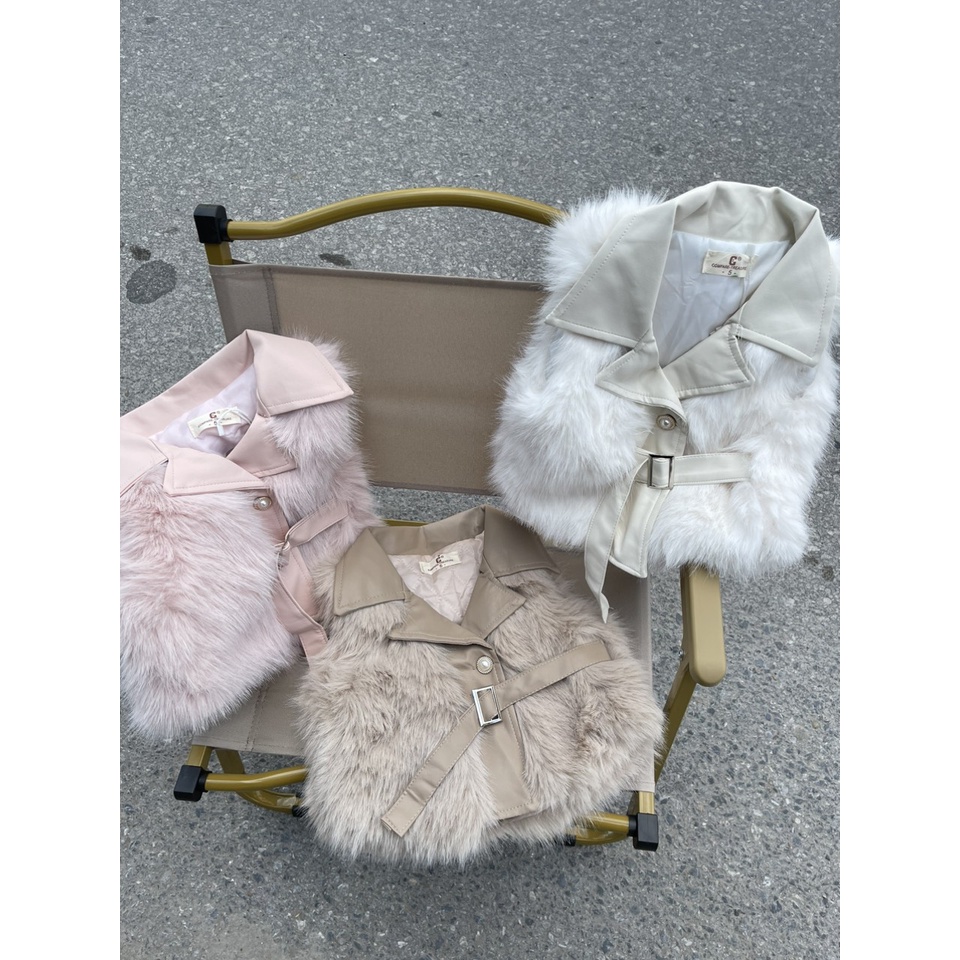 Áo gile lông cao cấp cho bé 6003