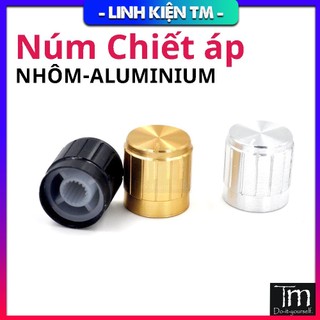 Núm Chiết Áp WH148 Nhôm Đẹp Mắt 17x17mm