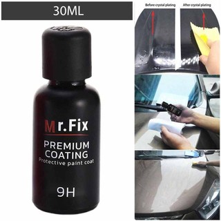 Liquid Ceramic Coating Super hydrophobic Towel Vehicle Glass Maintain MR-FIX 9H