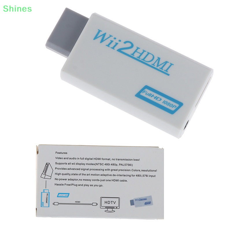 1 Bộ Chuyển Đổi wii Sang hdmi 2hdmi full hd Cho pc hdtv vn