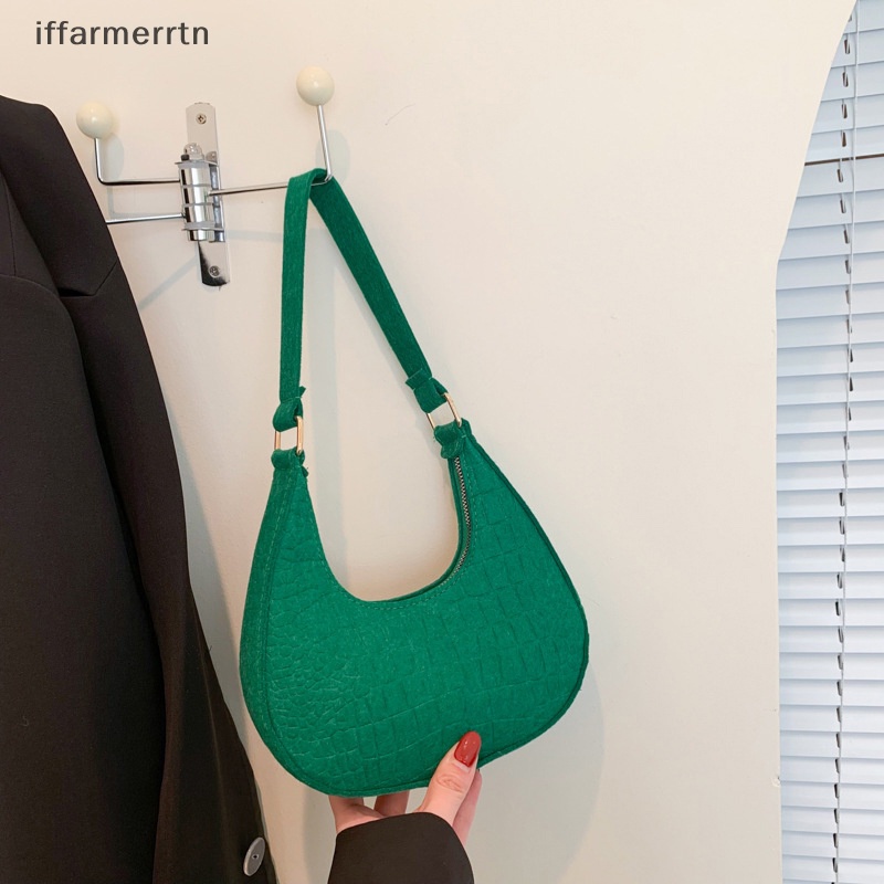 Iff Túi Xách Đeo Vai Có Tay Cầm Thời Trang Thu Đông Mới Cho Nữ bolso mujer