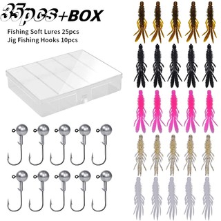 Mồi Câu Cá Giả Hình Tôm Mềm r802