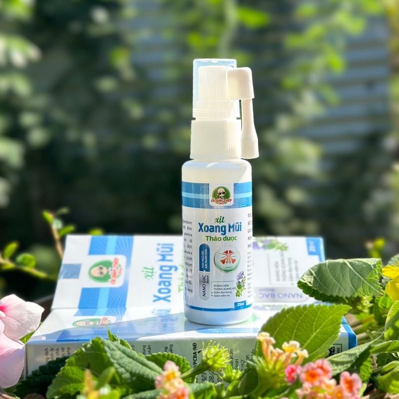 Xịt Xoang Mũi Thảo Dược Cú Đấm Thép Shop 25Ml,Hết Viêm Xoang Khoang Mũi Thông Thoáng Sạch Mũi Tức Thì