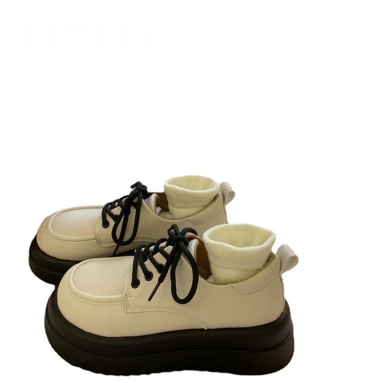 UETEEY giày búp bê dép đế cao Thoải Mái Xinh Xắn  Thể thao và thời trang Màu sắc đa dạng Độn đế Dễ dàng phối đồ B90G05B39Z230927