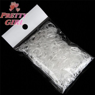 Set 300 Dây Thun Cột Tóc Bằng Cao Su Co Giãn