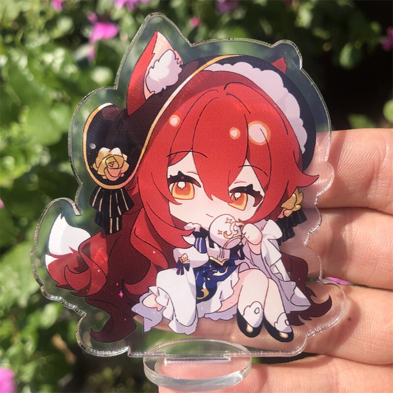 Mô hình Standee Honkai: Star Rail Kafka Imbibitor Lunae Stelle Bronya Figure anime chibi acrylic trưng bày trang trí