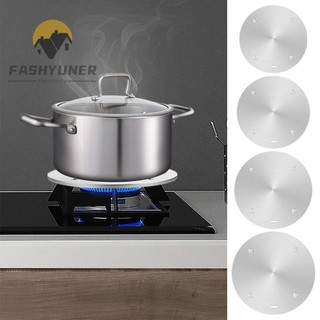 Fashyuner đĩa cảm ứng khuếch tán nhiệt bằng thép không gỉ tiện dụng cho nhà bếp