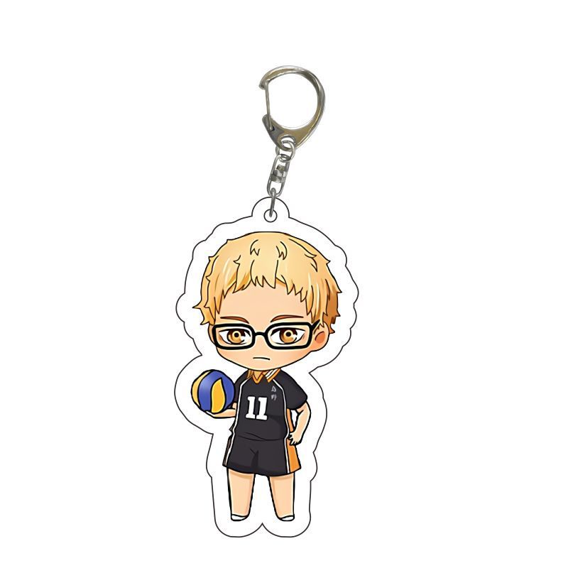 Haikyuu Móc Chìa Khóa acrylic In Hình Nhân Vật Hoạt Hình Nhật Bản tobio Kina hinata shoyo