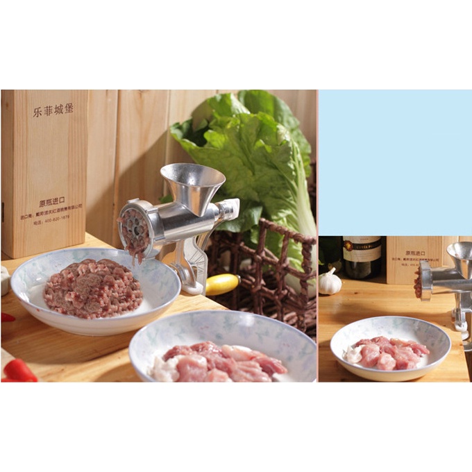 Máy xay thịt bằng tay inox