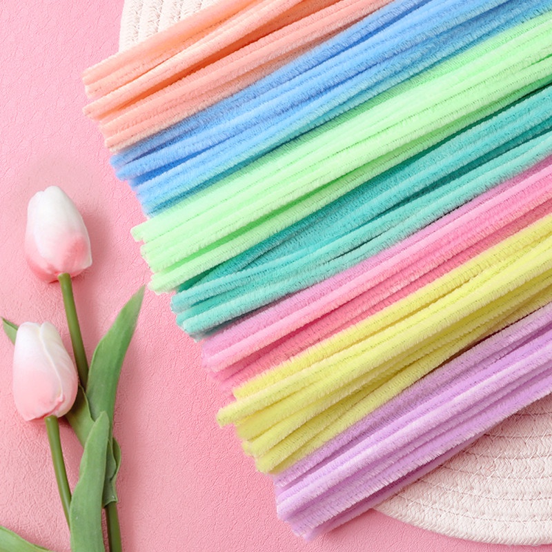 Kẽm Nhung Kẽm Lông Bó 100 Sợi - Làm Hoa Handmade DIY - Đồ Chơi Kẽm Nhung