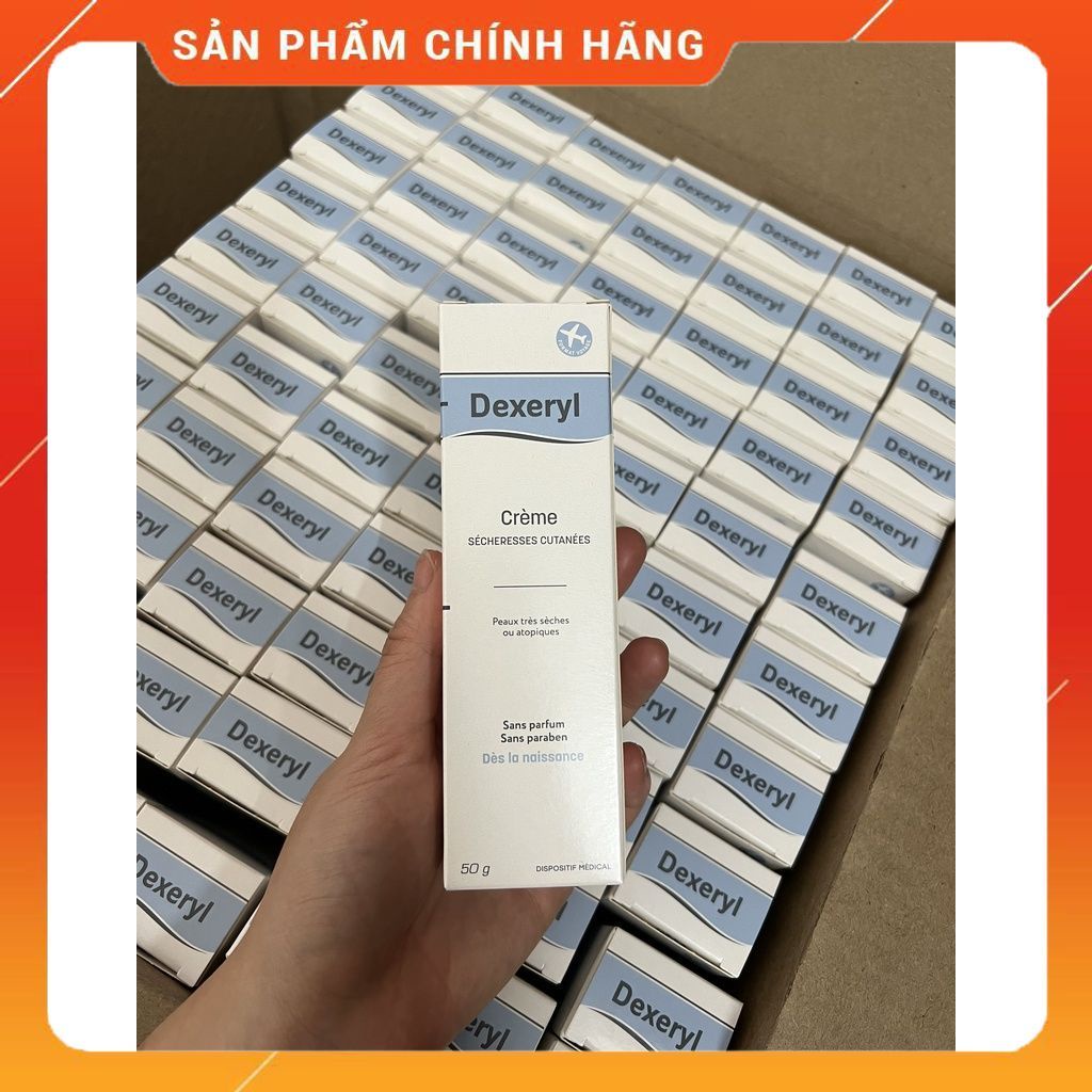 Kem Dưỡng Dexeryl Cream 50g 250g Pháp Dưỡng Ẩm, Dưỡng Da Cho Da Khô, Nẻ, Chàm