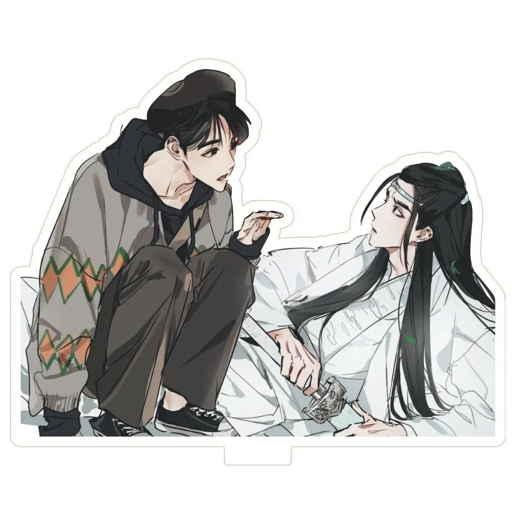 Mô hình Standee Trần Tình Lệnh Vương Nhất Bác Tiêu Chiến Ngụy Anh Lam Trạm Phụ kiện trang trí để bàn góc học tập