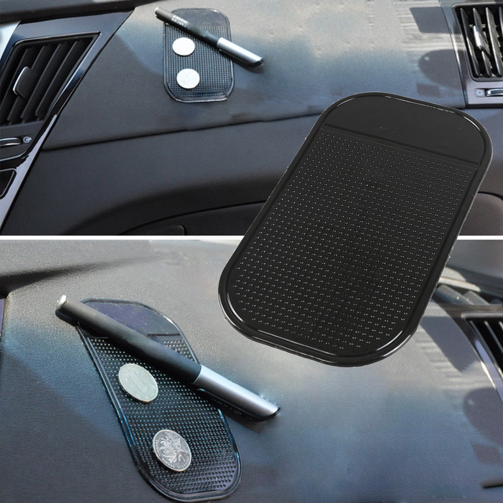 Thảm Lót Chống Trượt Đa Năng Đựng Điện Thoại / Mắt Kính / Nước Hoa Trên Xe Hơi Giá Đỡ