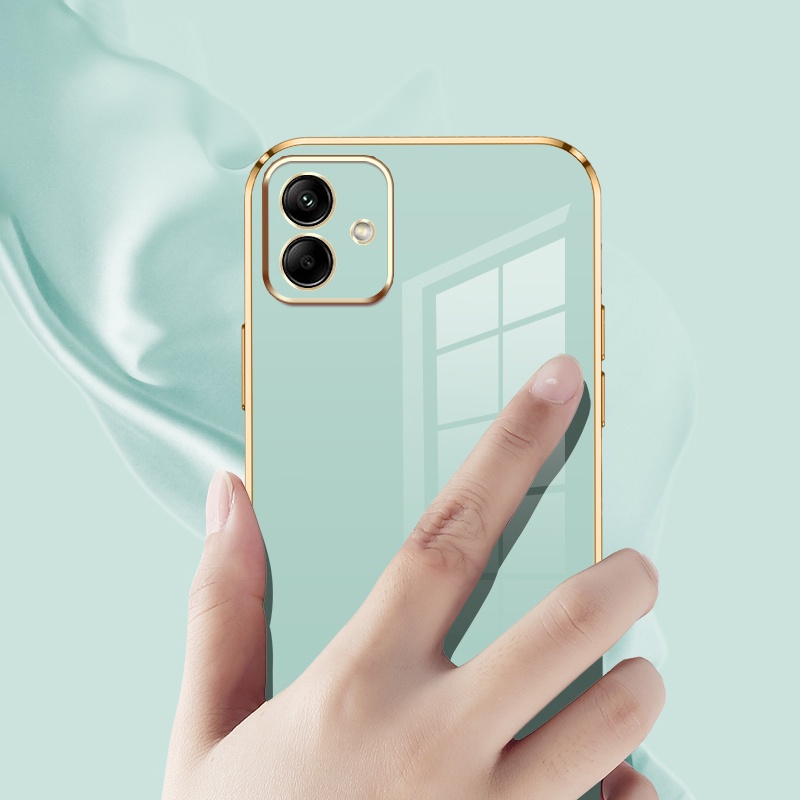 Bao Da Điện Thoại Viền Vuông Cho samsung galaxy a05 a05s Ốp