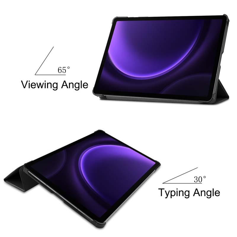 Lật Bao Da Máy Tính Bảng pu Chống Rơi Cho Samsung Galaxy Tab S9 FE 5G SM-X510 X516 X710 X716 X718 case galaxytabs9 s9fe Giá Đỡ cover