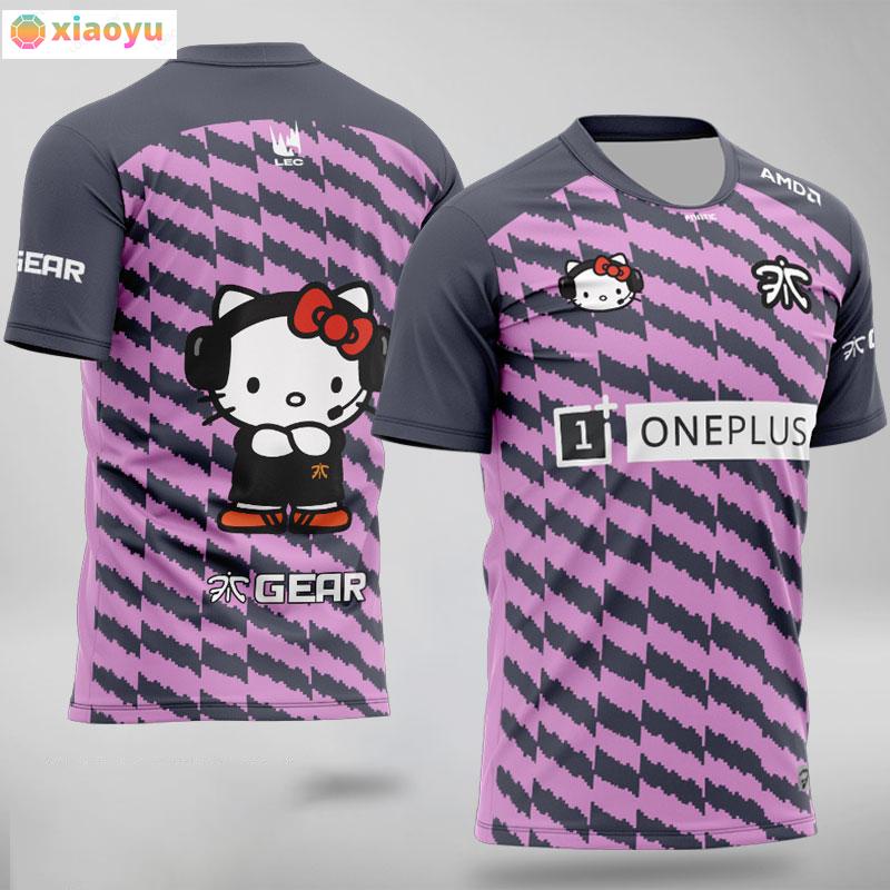 Fnatic Áo Thun Tay Ngắn Đồng Phục Đội prx hero csgo Liên Minh Varsant Không Sợ Hãi