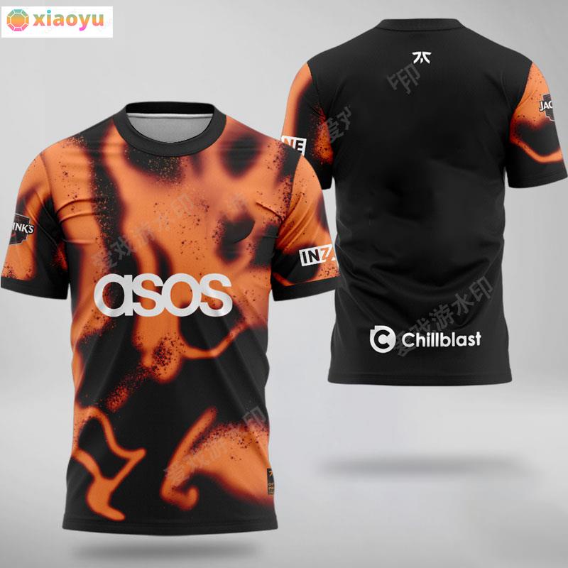 Fnatic Áo Thun Tay Ngắn Đồng Phục Đội prx hero csgo Liên Minh Varsant Không Sợ Hãi