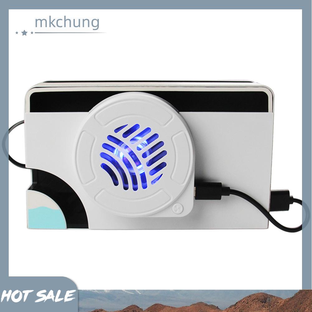 Đế Sạc Tản Nhiệt Kèm Đèn Cho Máy Chơi Game nintendo switch oled