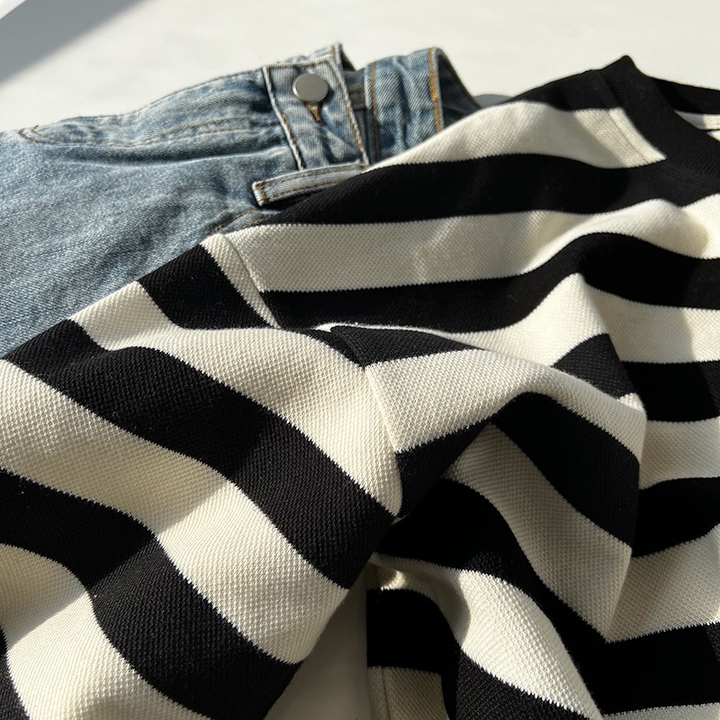 NRVP Mới Áo Thun Nữ Dài Tay In Hình Phong Cách Hàn Quốc