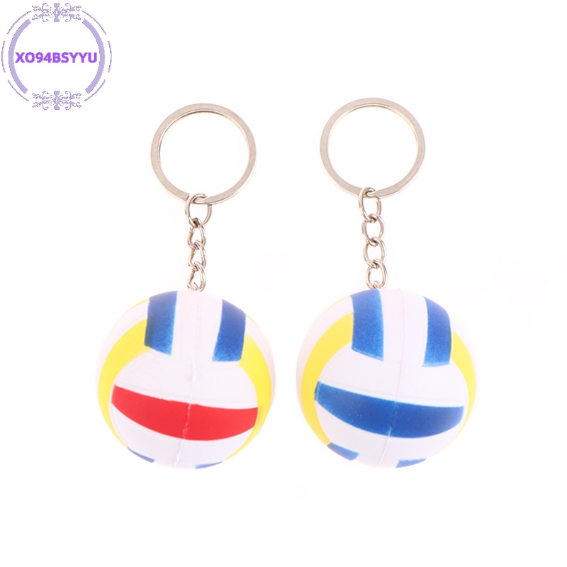 Xo94bsyu Móc Khóa Hình Quả Bóng Chuyền Thể Thao vn