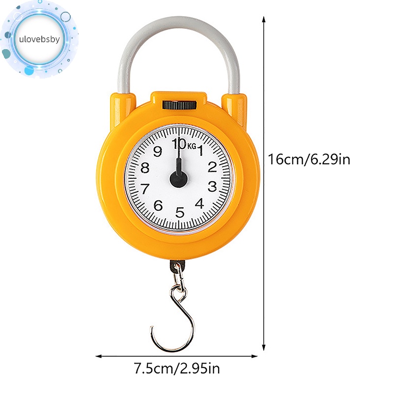 Ulovebsby Cân Điện Tử Cầm Tay 10kg Độ Chính Xác Cao Có Móc Treo Tiện Dụng vn