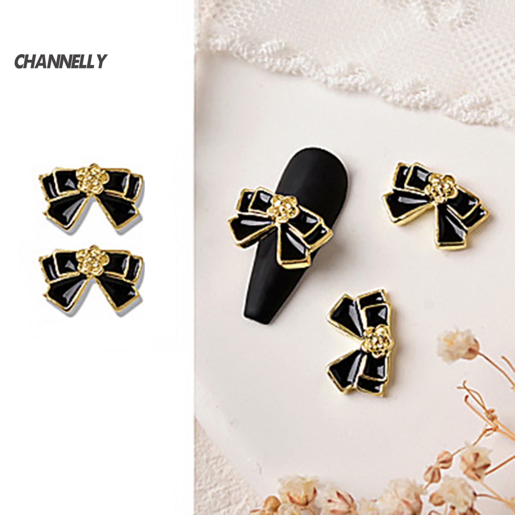 Channel Set 10 Phụ Kiện Trang Trí Cửa Hàng An Toàn Màu Trắng Đen Sáng Bóng Dễ Dán