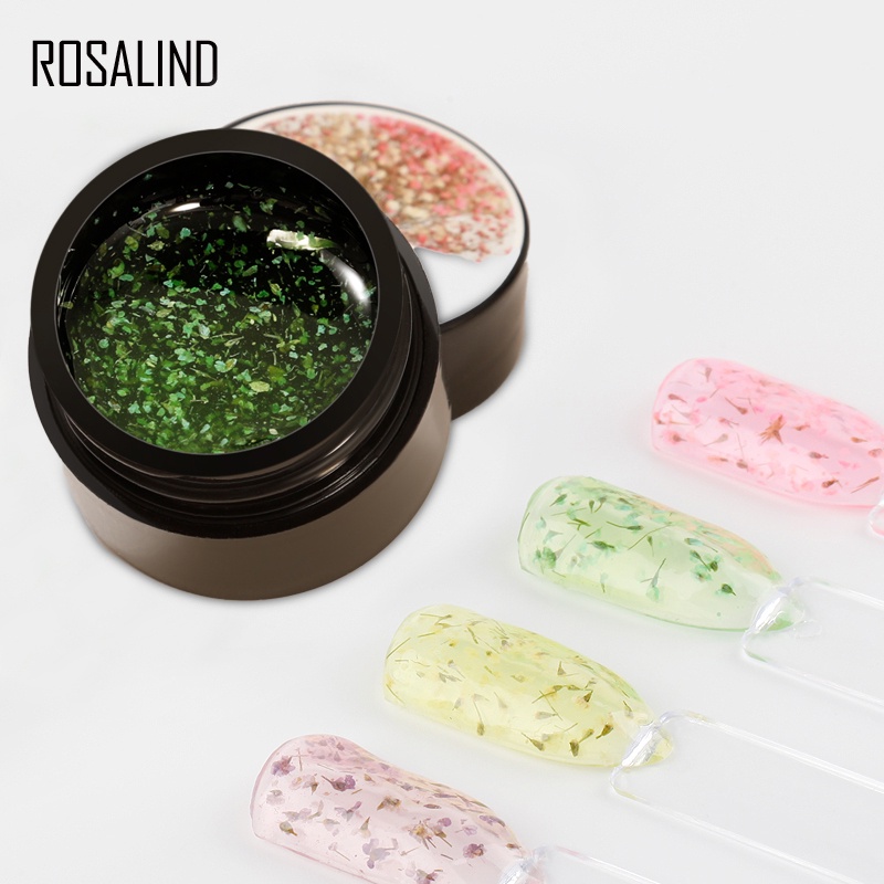 Gel Sơn Móng Tay rosalind Chiết Xuất Hoa Khô Tự Nhiên