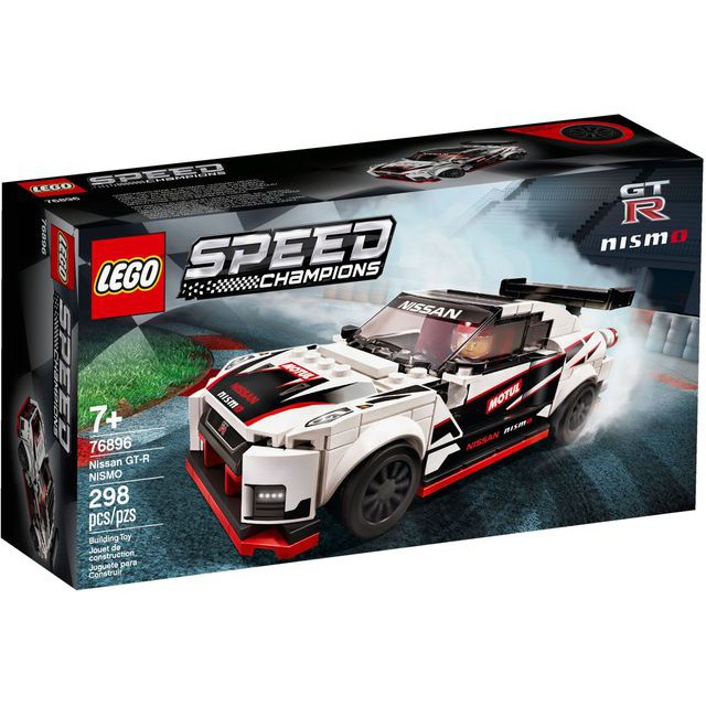 Xả hàng LEGO Speed Champions 76896 Siêu xe Nissan NISMO với 298 chi tiết lego tặng kèm xe