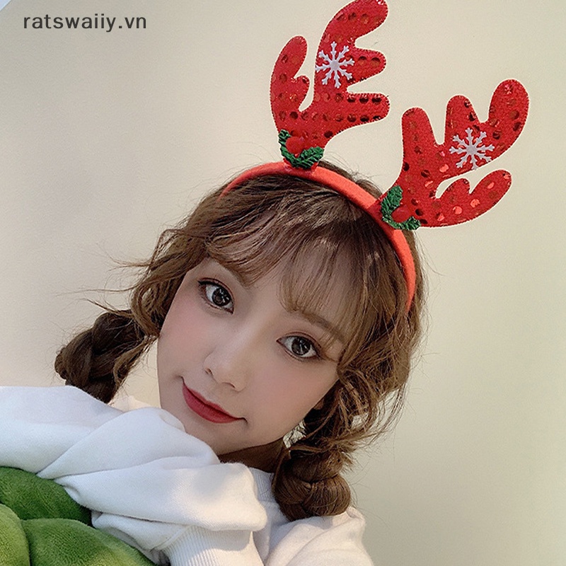 Băng Đô Cài Tóc Trang Trí Giáng Sinh Năm Mới 2023