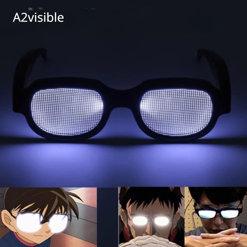 Tiktok Mắt Kính Hóa Trang edogawa conan Sáng Tạo Vui Nhộn Cho Nam Và Nữ