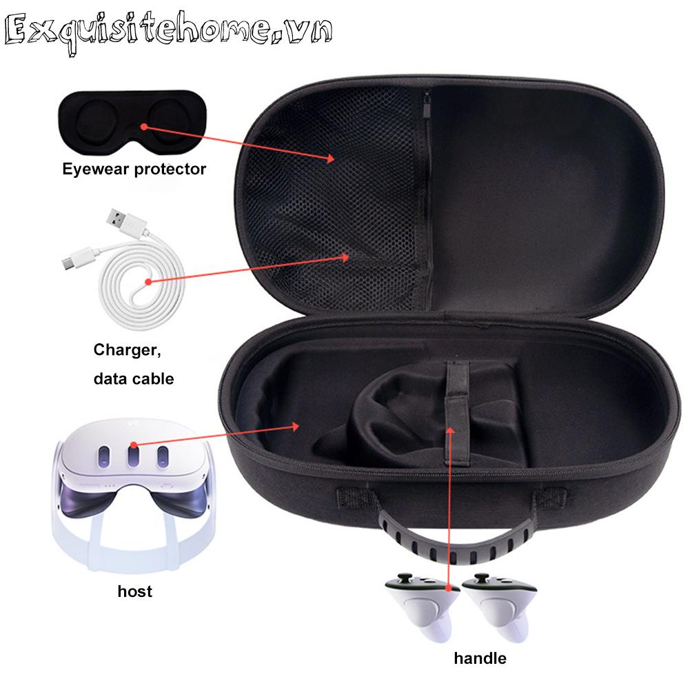 Túi Lưới Đựng Tai Nghe Chụp Tai Cho meta quest 3 vr