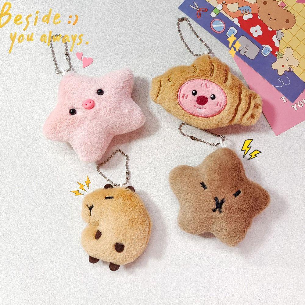 Shanhai capybara Móc Khóa Heo Nhồi Bông Dễ Thương Dành Cho Nữ