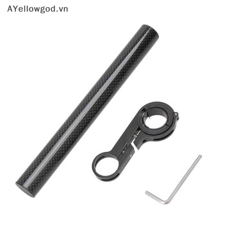 Ayellowgod Giá Đỡ Đèn Pha / Máy Tính Bằng Hợp Kim Sợi carbon Gắn Tay Lái Xe Đạp vn