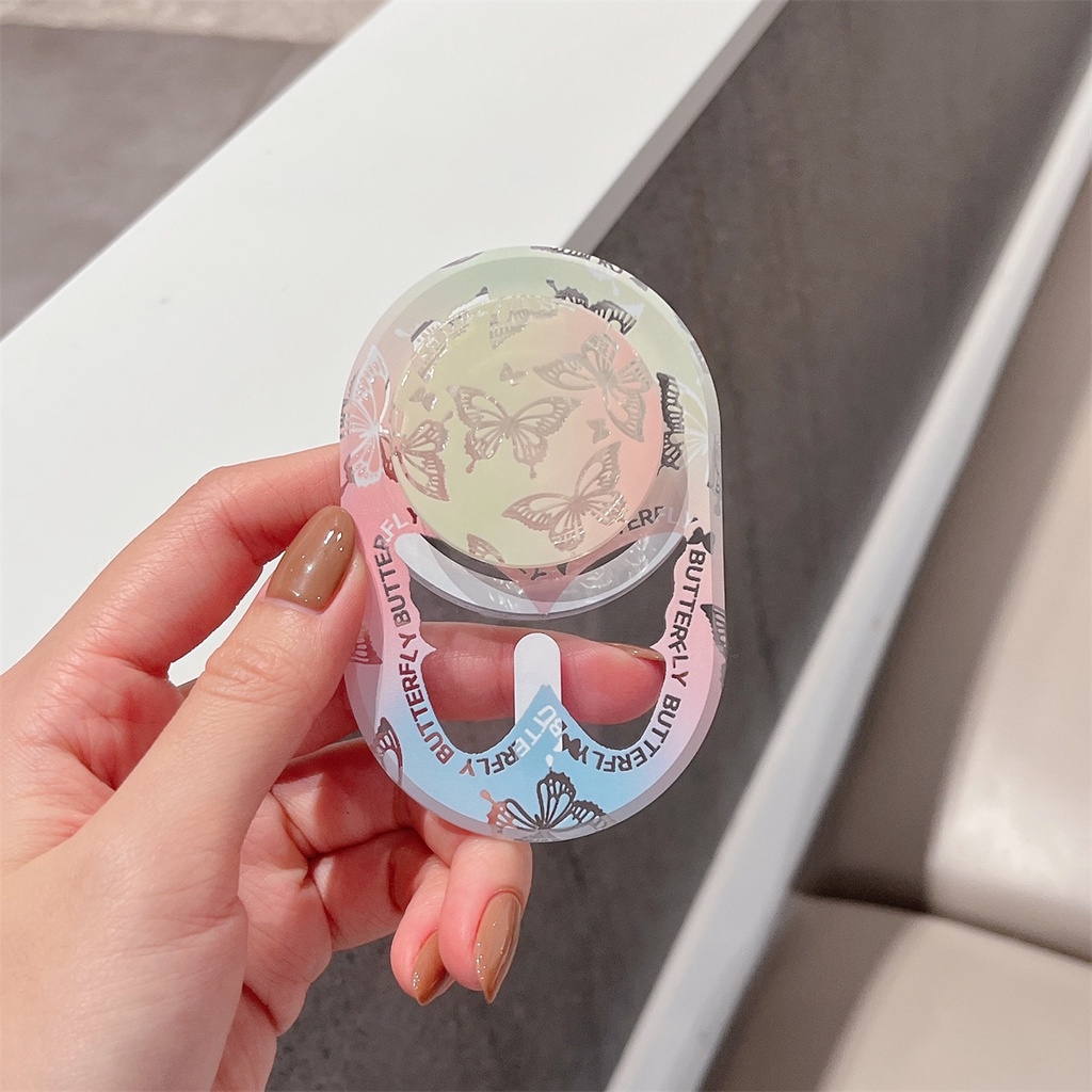 Giá Đỡ Điện Thoại Hít Nam Châm Chống Rơi In Hình Hoạt Hình Đáng Yêu Cho iphone