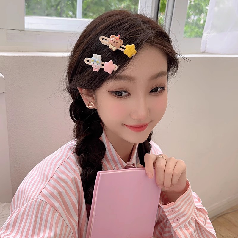 Kẹp Tóc Hình Mèo Dễ Thương Cho Nữ