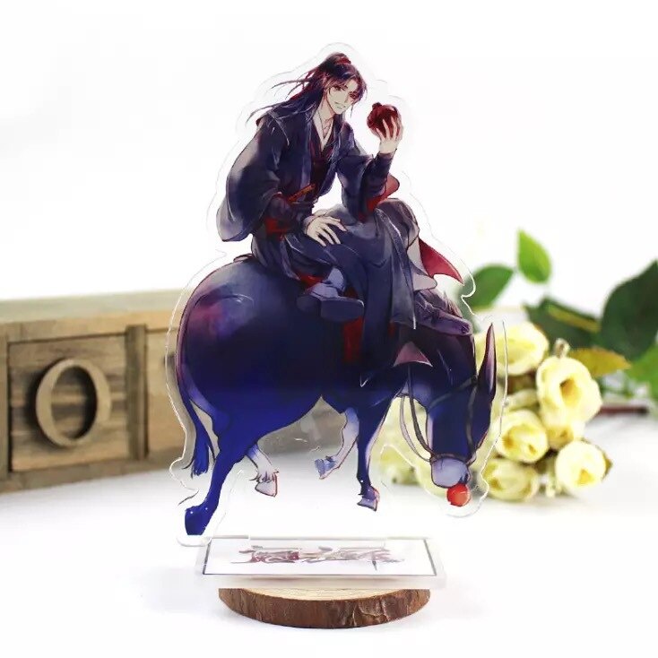 Mô hình đứng standee arcrylic Ma đạo tổ sư Ngụy Vô Tiện Lam Trạm Giang Trừng Ôn Ninh Kim Lăng decor góc học tập để bàn 1