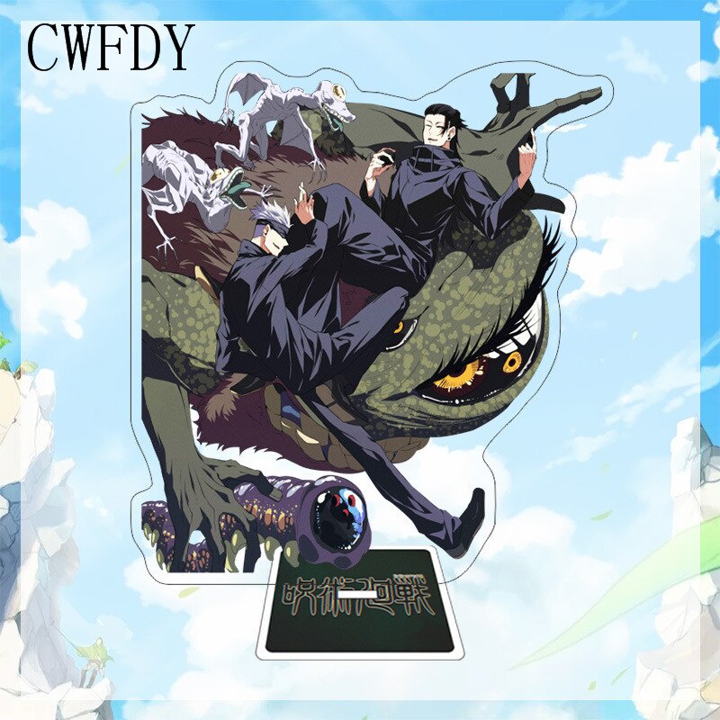 Mô hình Standee Anime Keychain Jujutsu Kaisen Figure Acrylic Stand Model Toy Yuji Itadori Gojo Satoru