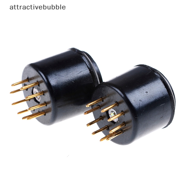 Atvn Set 2 Ống Nối 9pin Mạ Vàng Cho 12ax7 ecc83 5670 6dj8 martijn