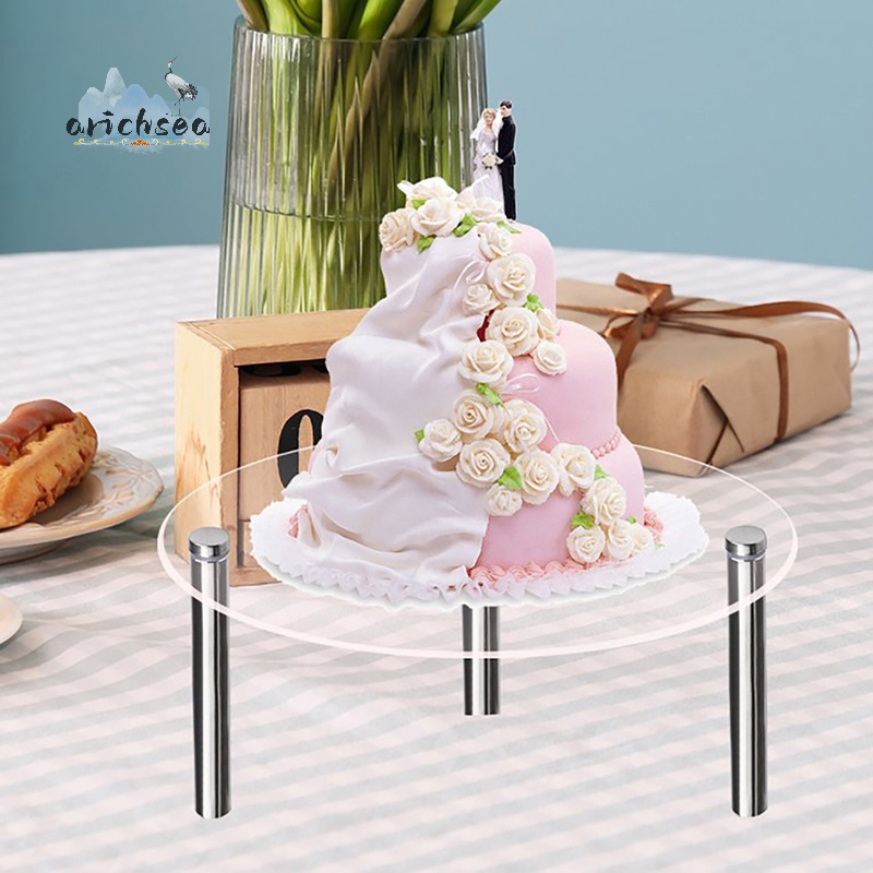Giá Đỡ Trưng Bày Bánh cupcake Mỹ Phẩm Trang Sức Bằng acrylic Trong Suốt Trưng Bày Tại Nhà