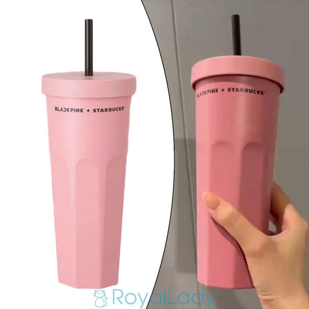 Starbucks Bình Uống Nước 414ml In Hình Nhóm Nhạc blackpink Đẹp Mắt