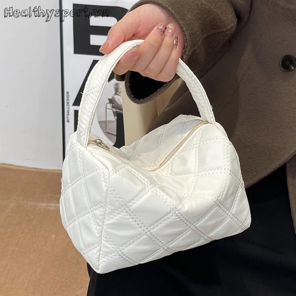 Túi Xách Họa Tiết Hình Thoi Thời Trang Dành Cho Nữ