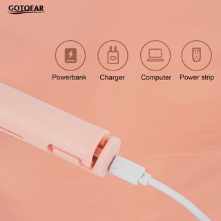 Máy Duỗi / Uốn Tóc Không Dây mini Sạc usb Đa Năng